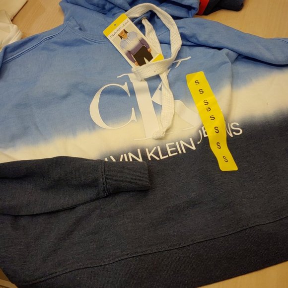 Calvin Klein TIE-DYE MONOGRAM LOGO PULLOVER - Picture 3 of 6
